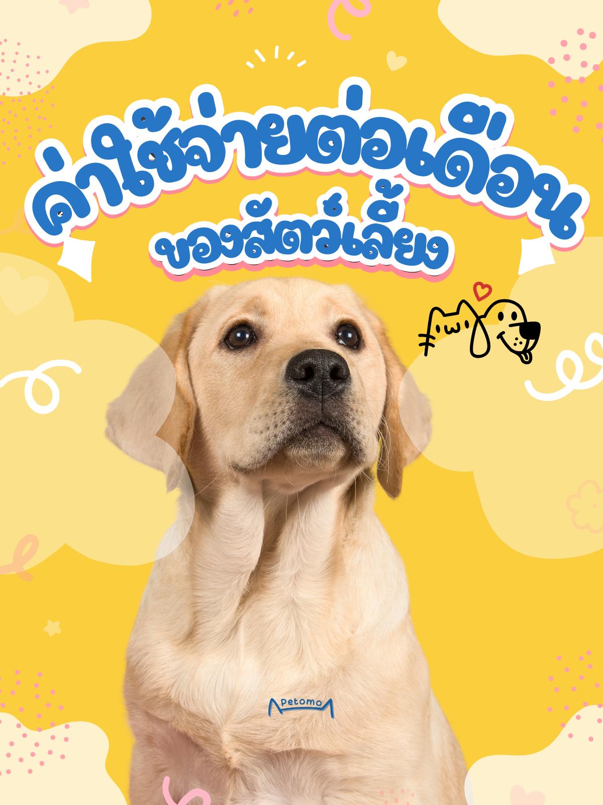 ค่าใช้จ่ายในการเลี้ยงสัตว์เลี้ยงต่อเดือน มีค่าอะไรบ้าง?